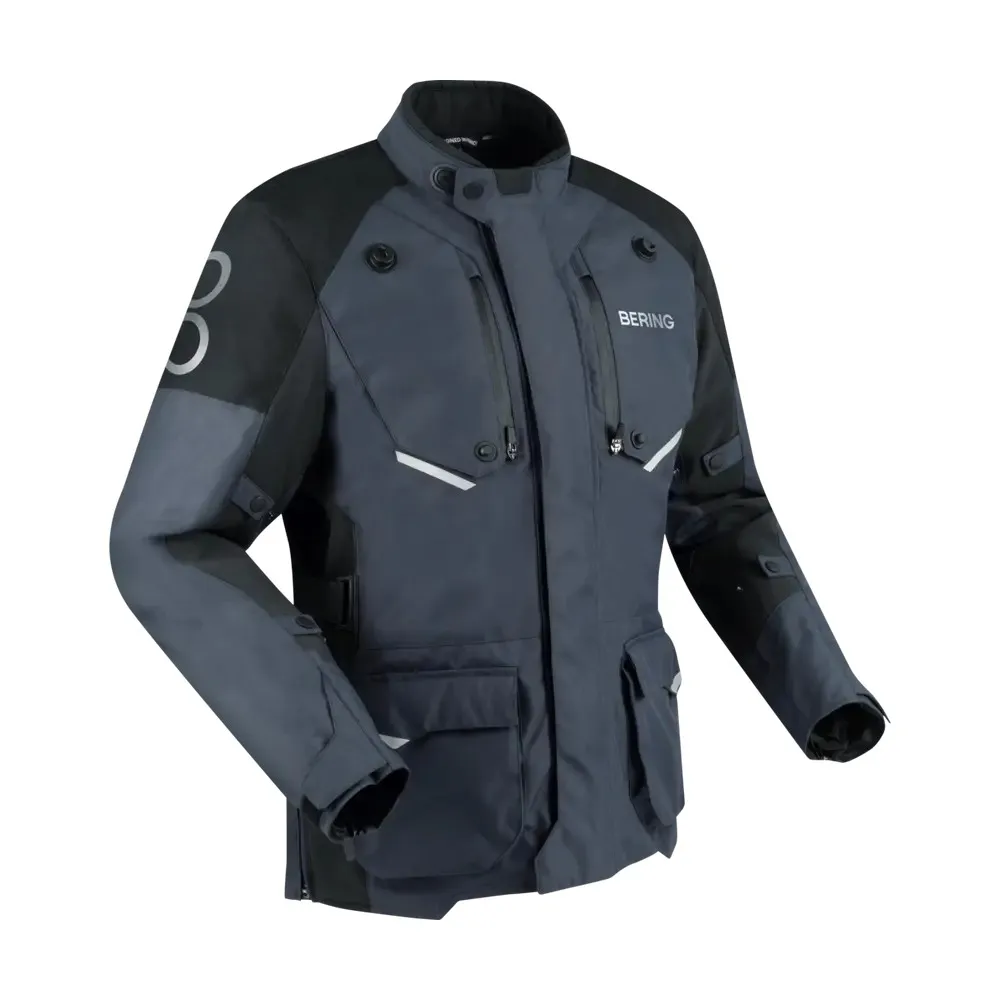 BERING veste moto CALGARY textile homme hiver mi saison BTV1098 - Noir/Gris