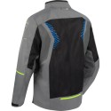 BERING motorcycle jacket BAKUNDU summer  man textile BTV832 - Grey/Black/Blue
