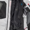 BERING motorcycle jacket BAKUNDU summer  man textile BTV831 - Grey/Black/Red