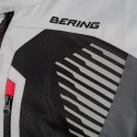 BERING motorcycle jacket BAKUNDU summer  man textile BTV831 - Grey/Black/Red