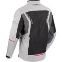BERING veste moto BAKUNDU textile homme été BTV831 - Gris/Noir/Rouge