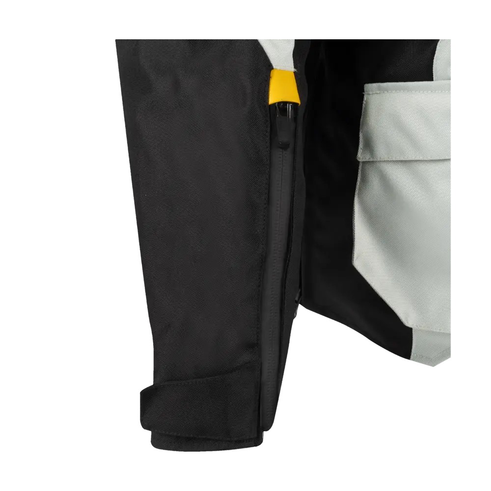 BERING motorcycle jacket CALGARY  winter mid-season man textile BTV877 - Black/Grey/Yellow