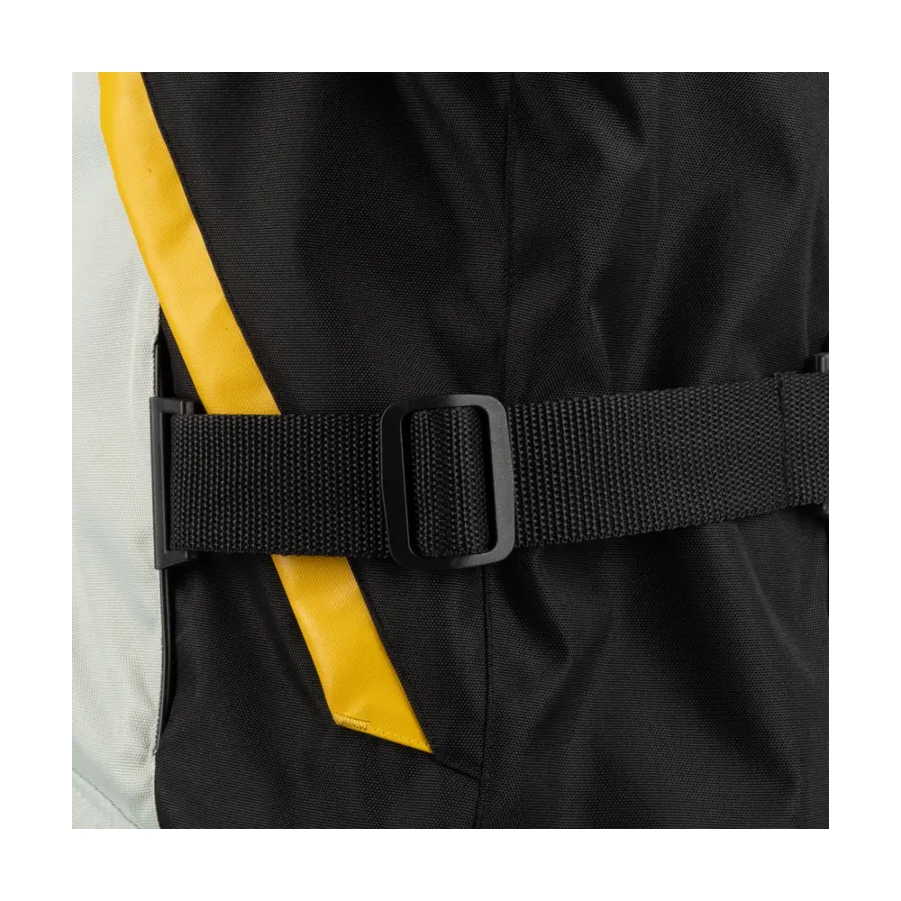 BERING motorcycle jacket CALGARY  winter mid-season man textile BTV877 - Black/Grey/Yellow