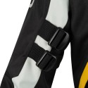 BERING motorcycle jacket CALGARY  winter mid-season man textile BTV877 - Black/Grey/Yellow