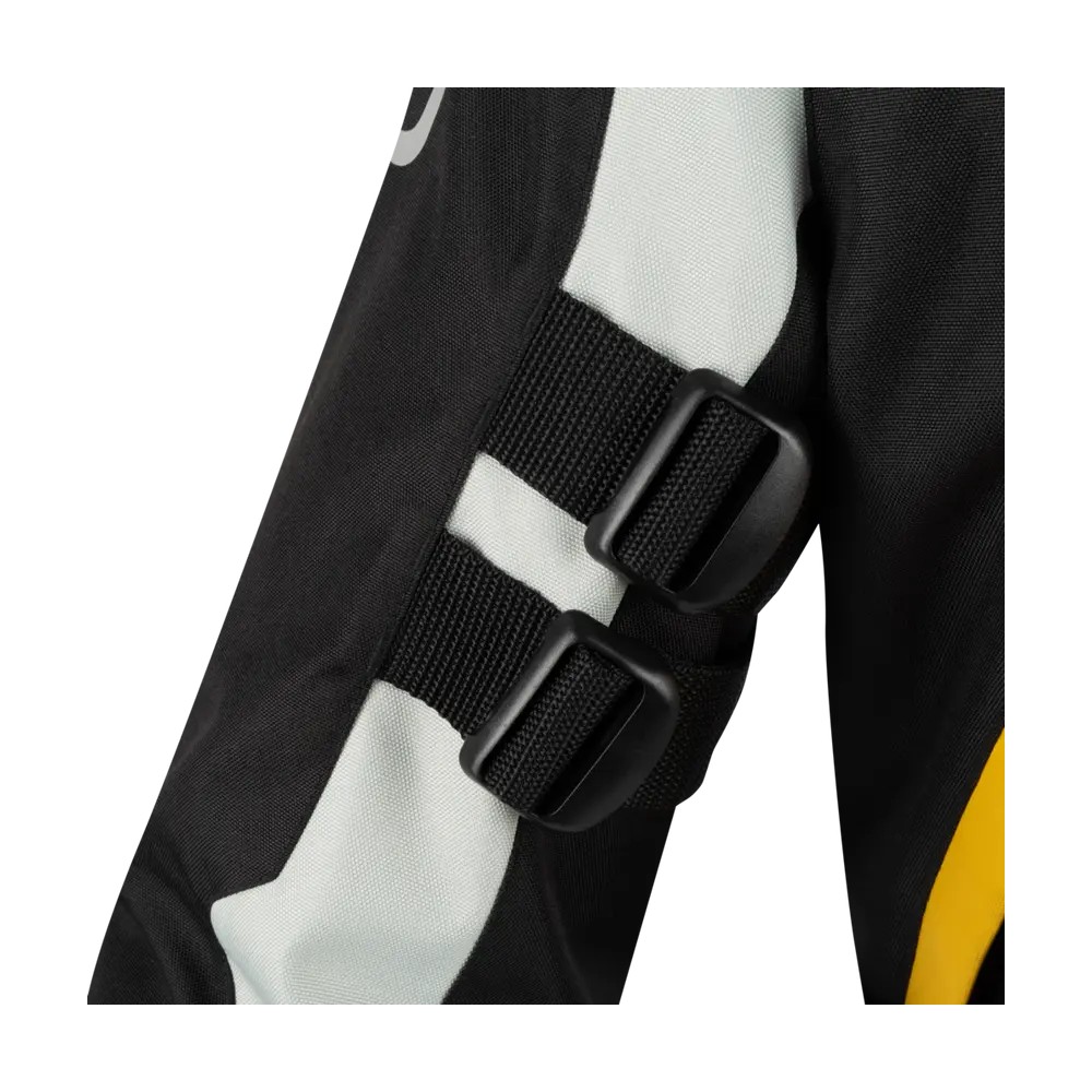 BERING motorcycle jacket CALGARY  winter mid-season man textile BTV877 - Black/Grey/Yellow