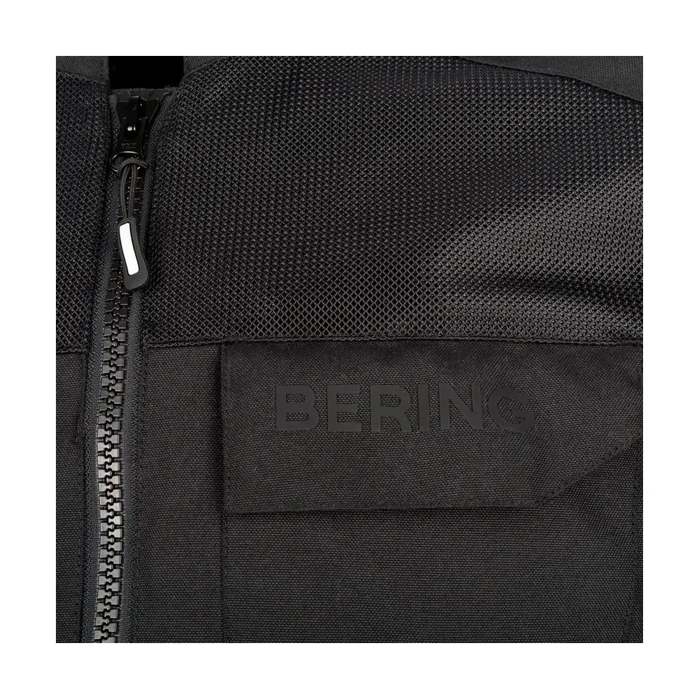 BERING motorcycle jacket CALGARY  all seasons man textile BTB1910 - Black