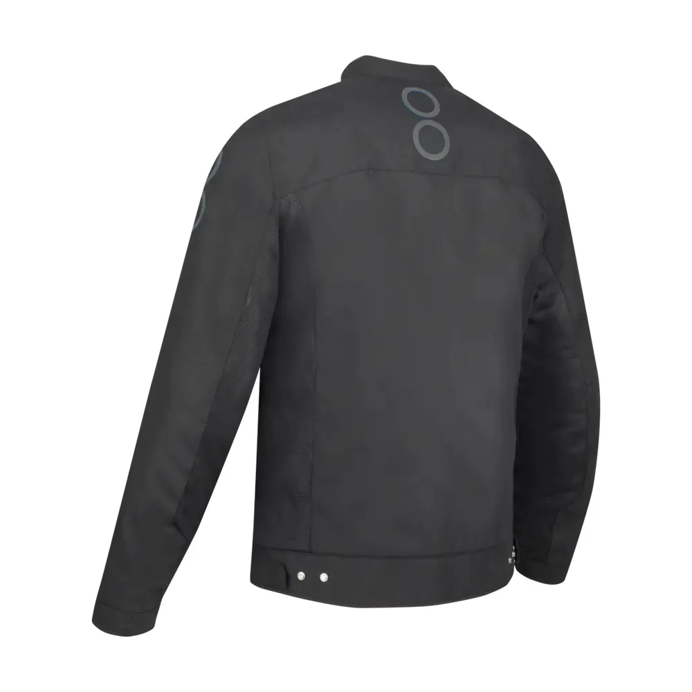 BERING motorcycle jacket CALGARY  all seasons man textile BTB1910 - Black