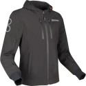 BERING motorcycle jacket KERBY summer  man textile BTB1880 - Black
