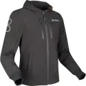 BERING motorcycle jacket KERBY summer  man textile BTB1880 - Black