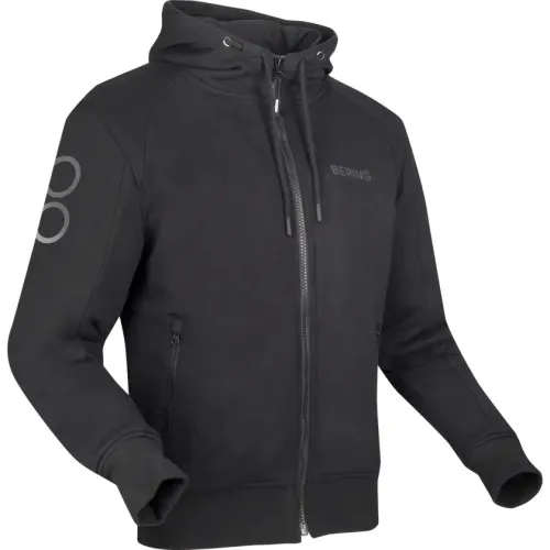 BERING motorcycle jacket KERBY summer  man textile BTB1880 - Black