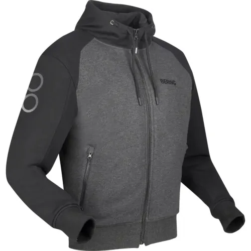 BERING motorcycle jacket LYNX summer  man textile BTB1908 - Black/Grey