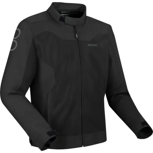 BERING motorcycle jacket ALIAS summer  man textile BTB2050 - Black