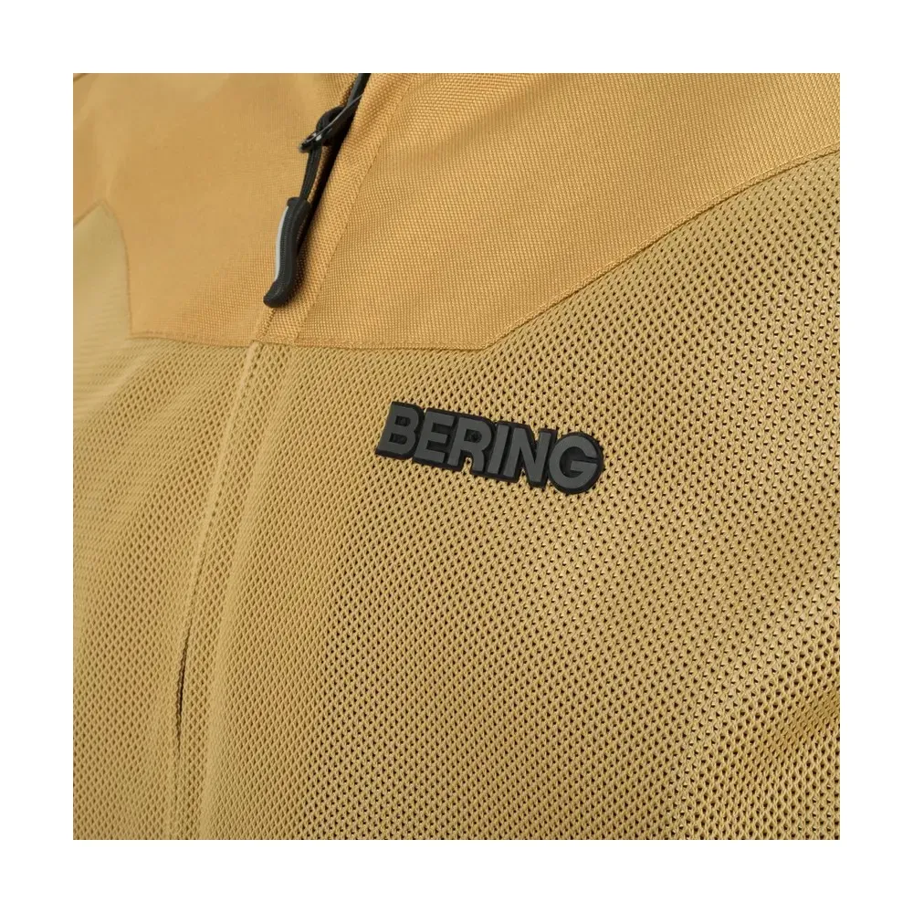 BERING motorcycle jacket ALIAS summer  man textile BTB2050 - Black