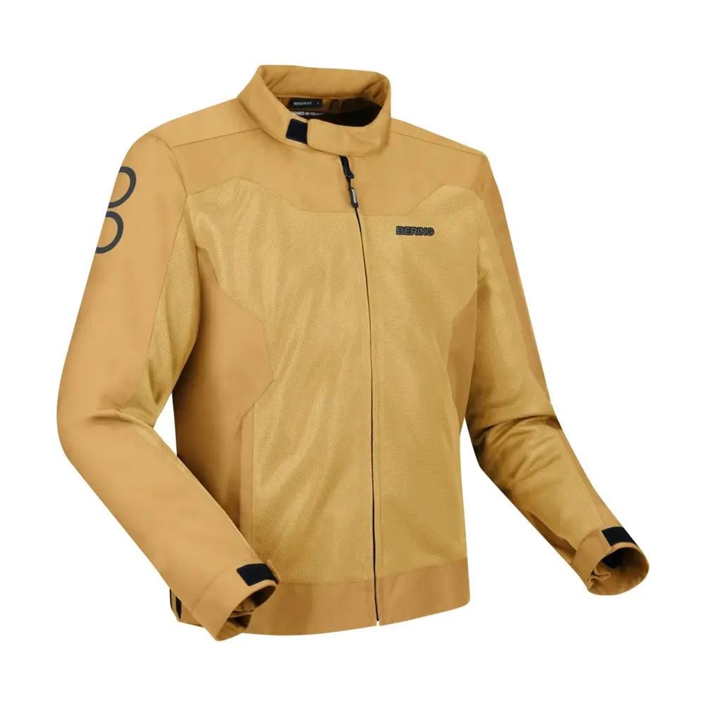 BERING motorcycle jacket ALIAS summer  man textile BTB2050 - Black