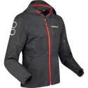 BERING veste moto PROFIL textile homme été BTB2041 - Noir/Rouge