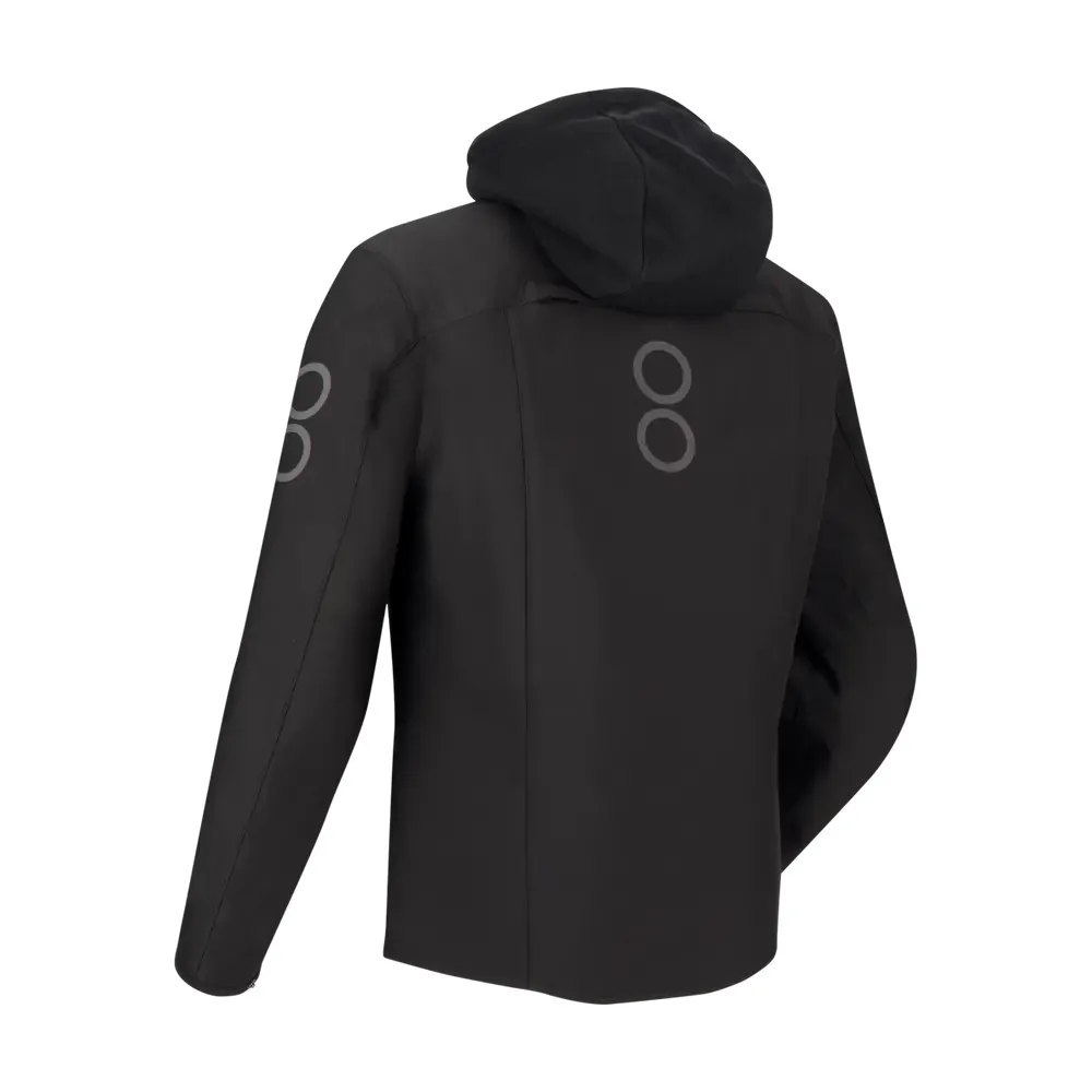 BERING motorcycle jacket ROTOR winter mid-season man textile BTB2160 - Black