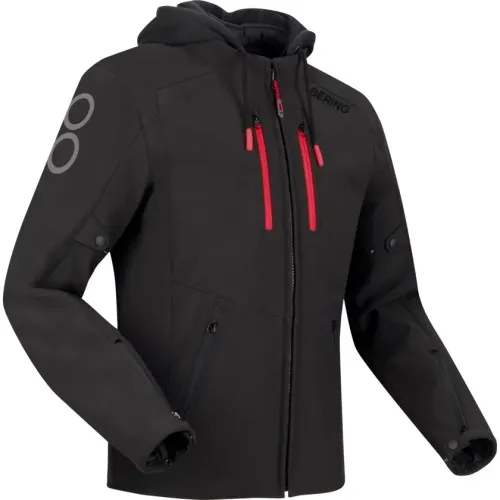 BERING motorcycle jacket ROTOR winter mid-season man textile BTB2160 - Black