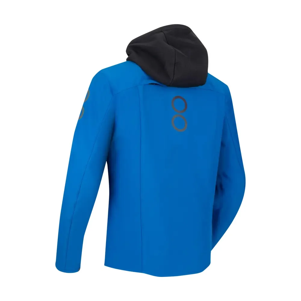 BERING motorcycle jacket ROTOR winter mid-season man textile BTB2160 - Blue/Light Gray