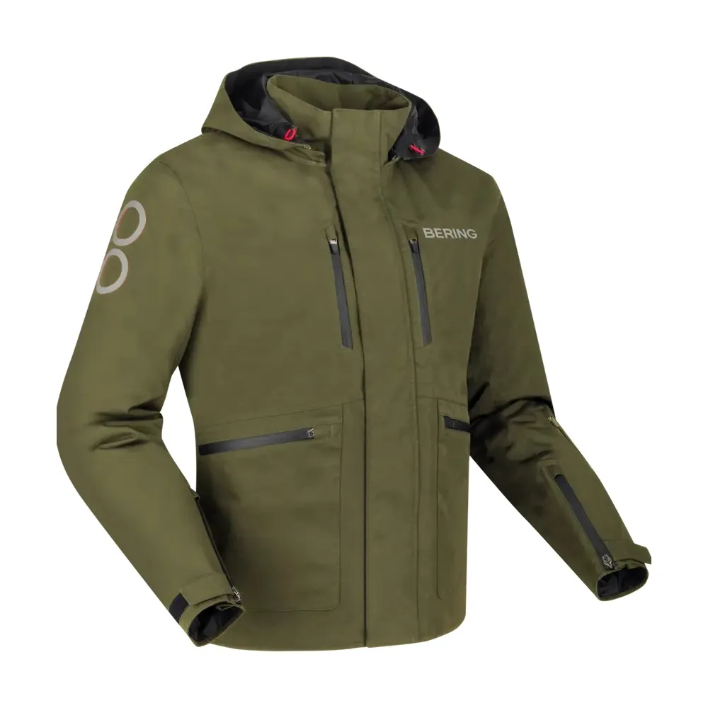 BERING veste moto BARSTOW textile homme hiver mi saison BTB2180 - Noir
