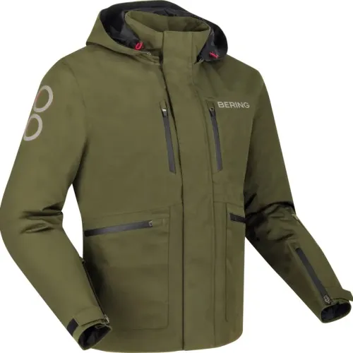 BERING veste moto BARSTOW textile homme hiver mi saison BTB2180 - Noir