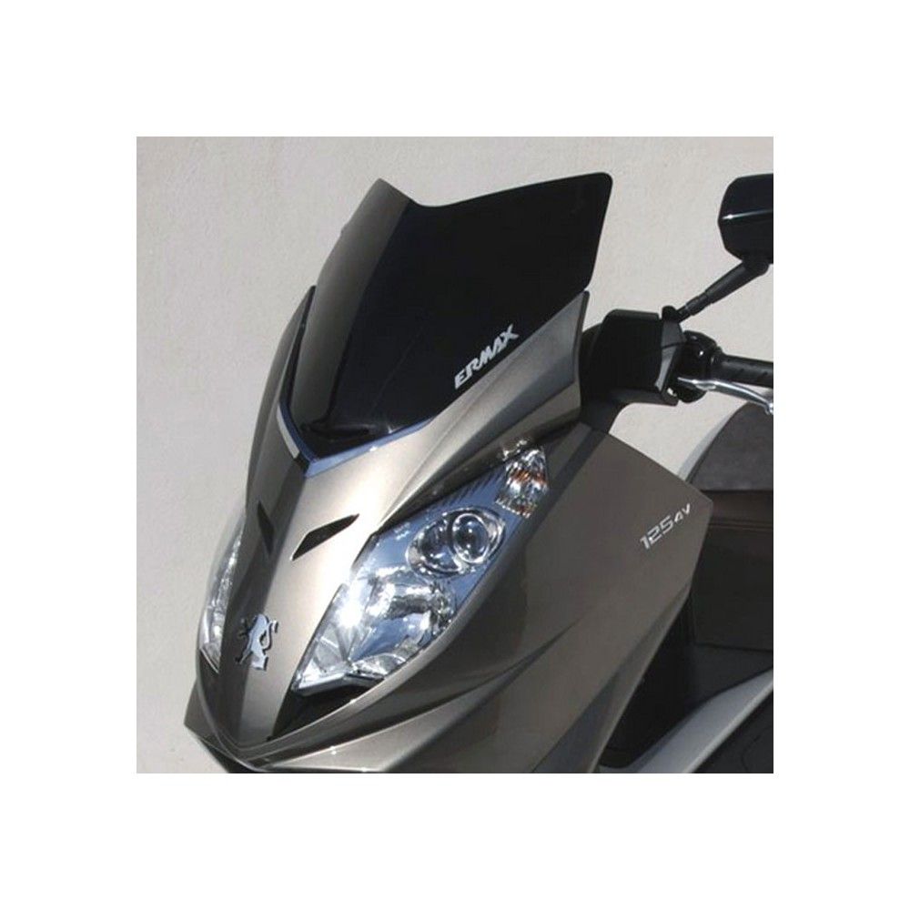 Pare-brise Avant Pour Aprilia Mondial HPS 125 Et 300 - Noir, ABS Et Métal - Déflecteur De Vent Et Protection