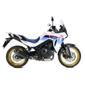 IXRACE HONDA TRANSALP 750 / 2025 pot d'échappement BLACK DESERT BC6004SBC - EURO5+