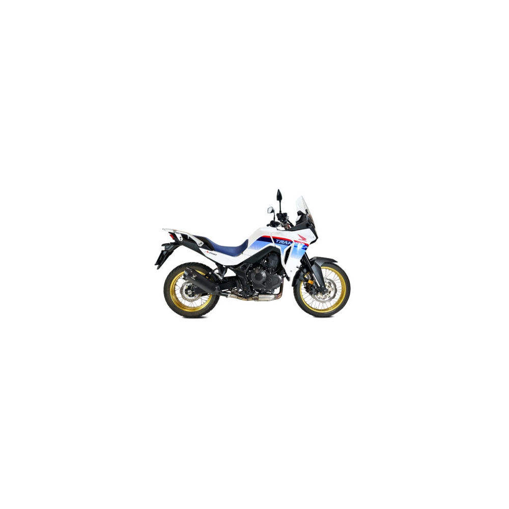 IXRACE HONDA TRANSALP 750 / 2025 pot d'échappement BLACK DESERT BC6004SBC - EURO5+