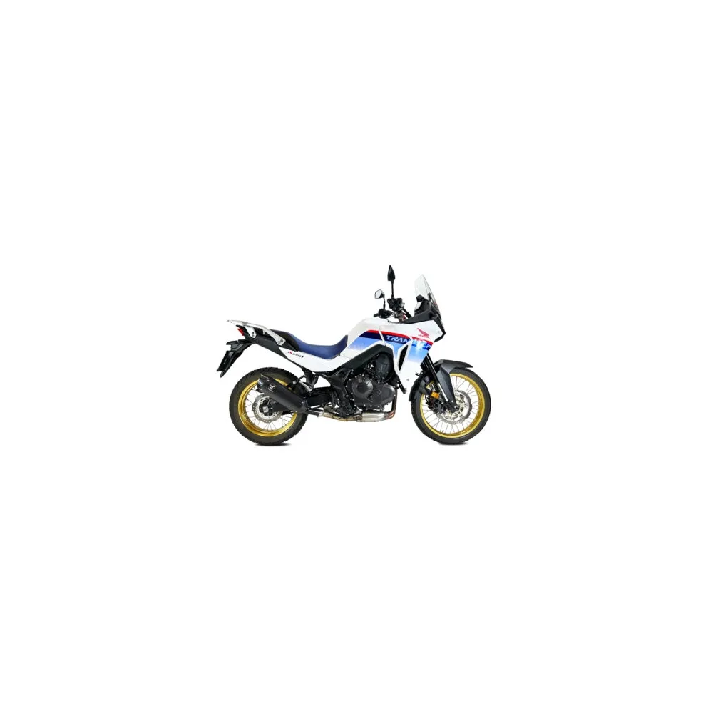 IXRACE HONDA TRANSALP 750 / 2025 pot d'échappement BLACK DESERT BC6004SBC - EURO5+
