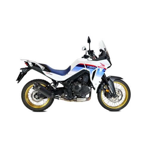 IXRACE HONDA TRANSALP 750 / 2025 pot d'échappement BLACK DESERT BC6004SBC - EURO5+