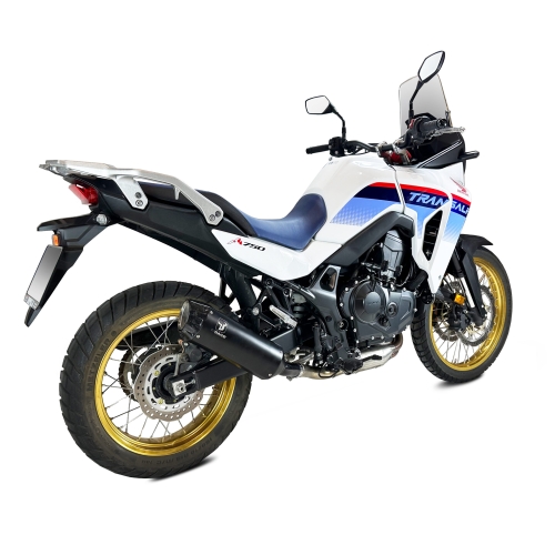 IXRACE HONDA TRANSALP 750 / 2025 2026 BLACK DESERT exhaust silencer BC6004SBC - EURO5+