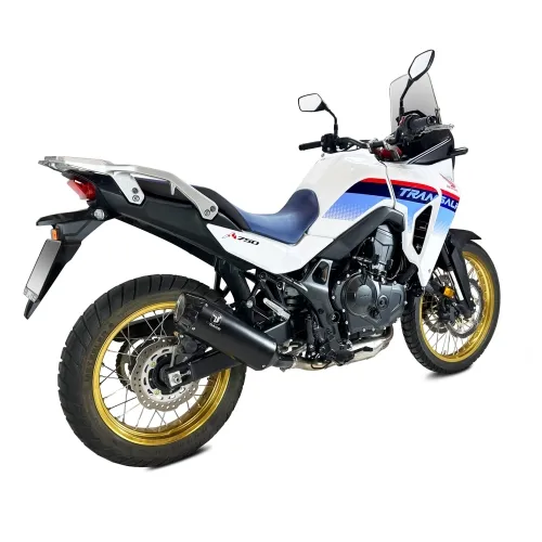 IXRACE HONDA TRANSALP 750 / 2025 BLACK DESERT exhaust silencer BC6004SBC - EURO5+