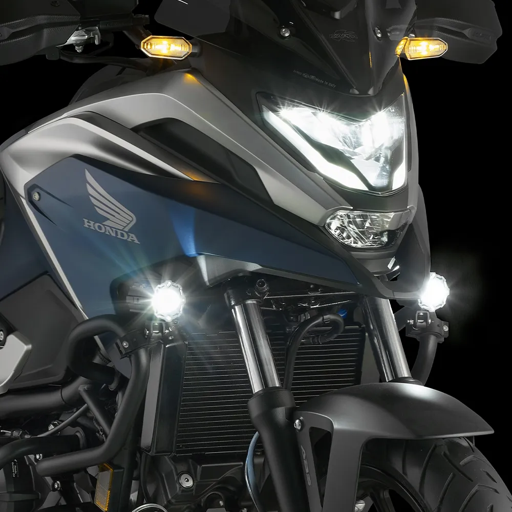 KAPPA paire de projecteurs feux LED universelles moto / trail / scooter - KS311