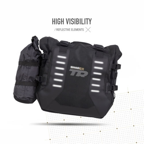 SHAD TERRA saddlebags TR40 TERRA ADVENTURE 32L attachment 4P / 3P - X0TR402