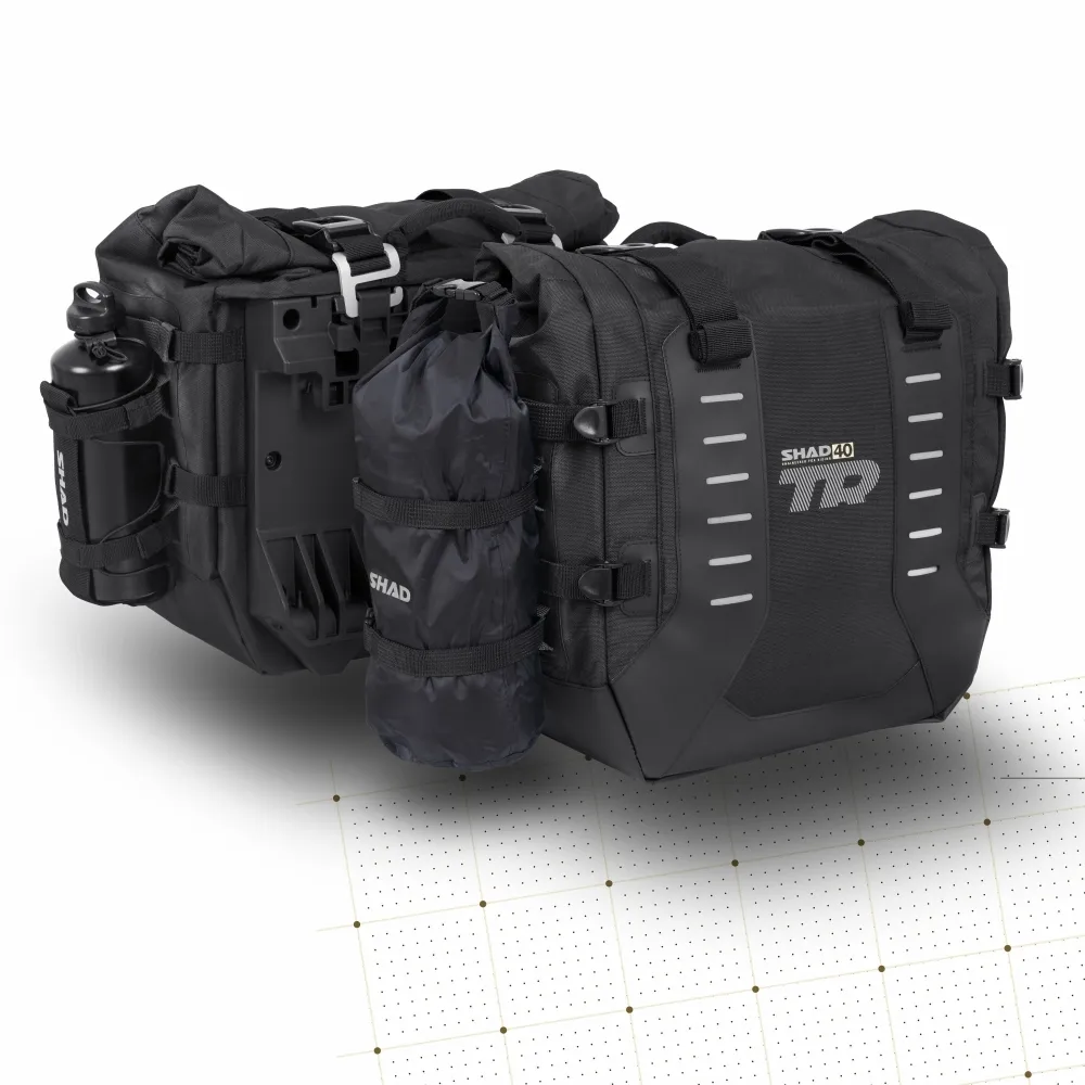 SHAD sacoches latérales TR40 TERRA ADVENTURE 32L fixation 4P / 3P - X0TR402