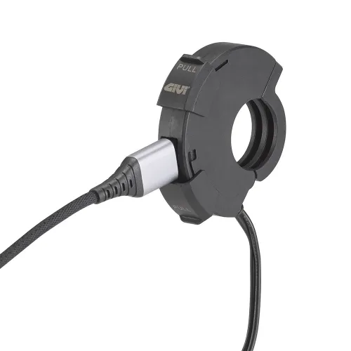 GIVI prise de guidon USB et USB-C pour moto UNIVERSEL - S120