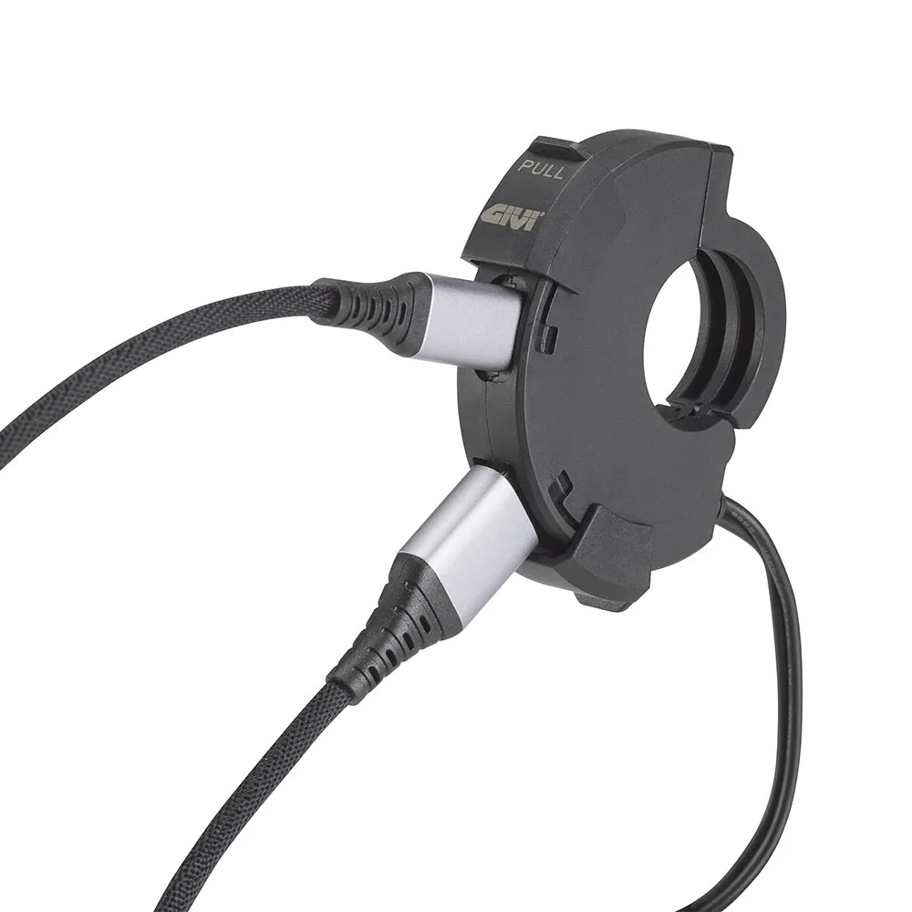 GIVI USB and USB-C handlebar socket for motorcycles UNIVERSAL - S120