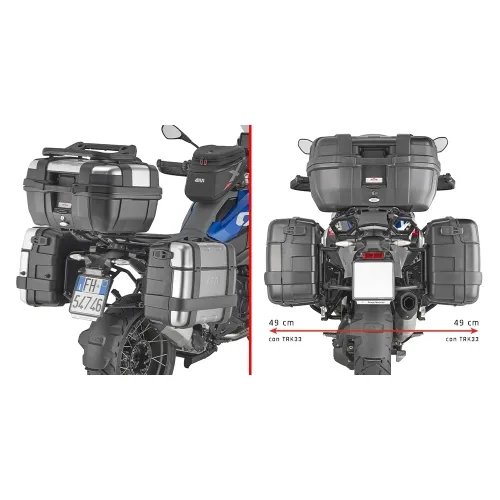 GIVI support for side case luggage MONOKEY BMW R 1300 GS / 2024 2025 - PLO5143MK