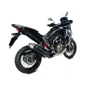 IXRACE HONDA CRF 1100 AFRICA TWIN / 2020 2024 pot d'échappement GOBI BLACK VH6046SB - EURO5+