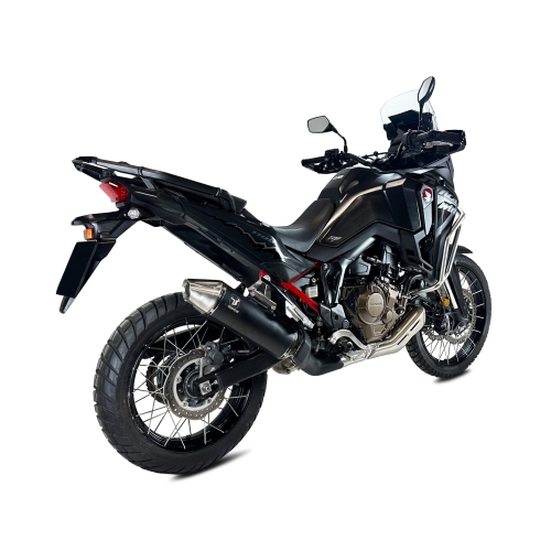 IXRACE HONDA CRF 1100 AFRICA TWIN / 2020 2024 GOBI  BLACK  exhaust silencer VH6046SB - EURO5+