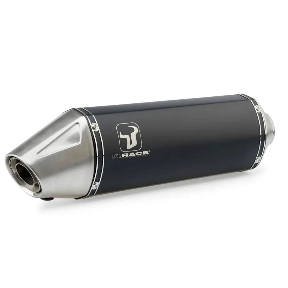 IXRACE HONDA CRF 1100 AFRICA TWIN / 2020 2024 GOBI  BLACK  exhaust silencer VH6046SB - EURO5+