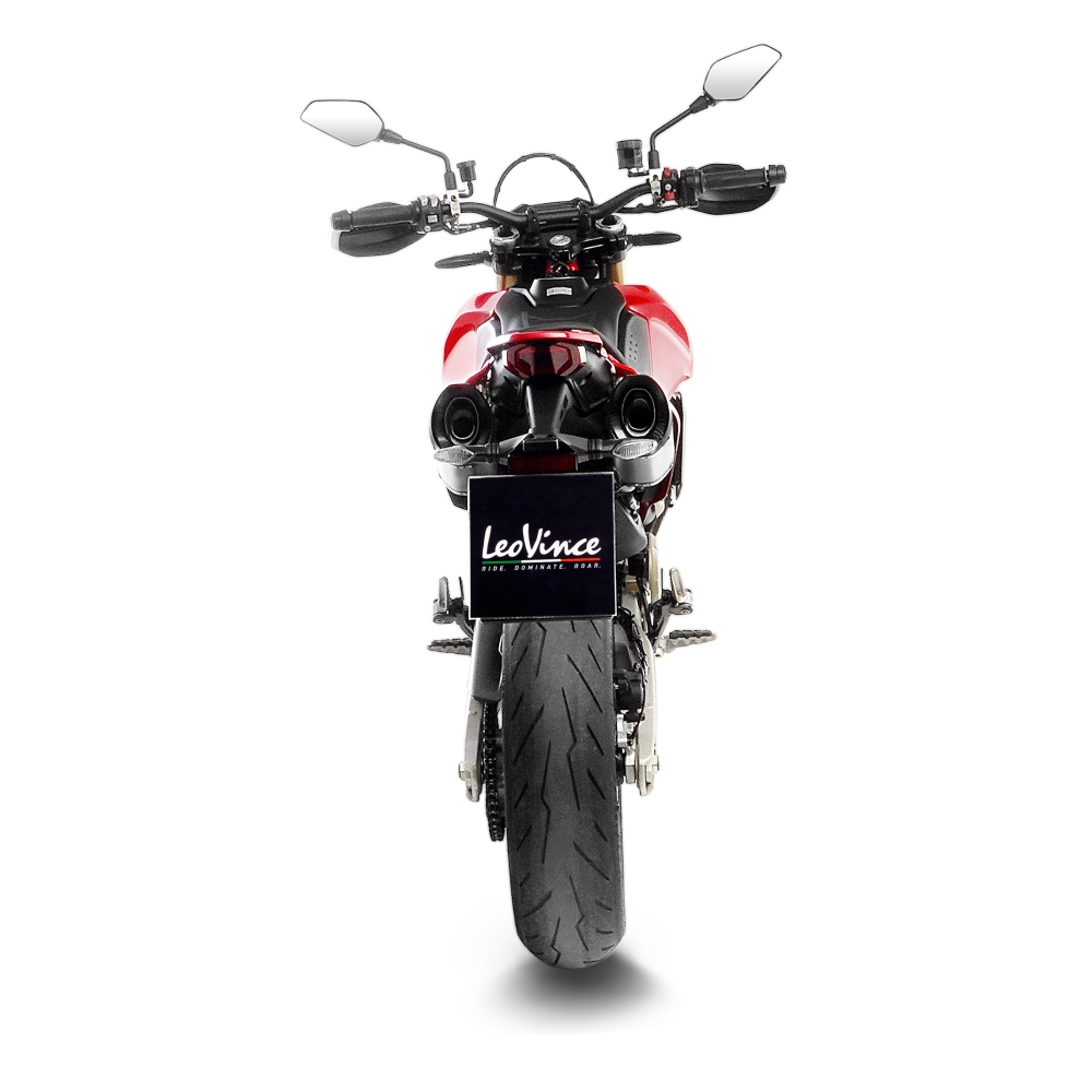 LEOVINCE DUCATI HYPERMOTARD 698 / 2024 2025 LV PRO INOX dual exhaust NOT APP - 14458U