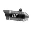 LEOVINCE DUCATI HYPERMOTARD 698 / 2024 2025 LV PRO INOX BLACK double pot d'échappement NON HOM - 14458BU