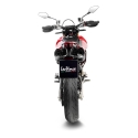 LEOVINCE DUCATI HYPERMOTARD 698 / 2024 2025 LV PRO INOX BLACK dual exhaust NOT APP - 14458U
