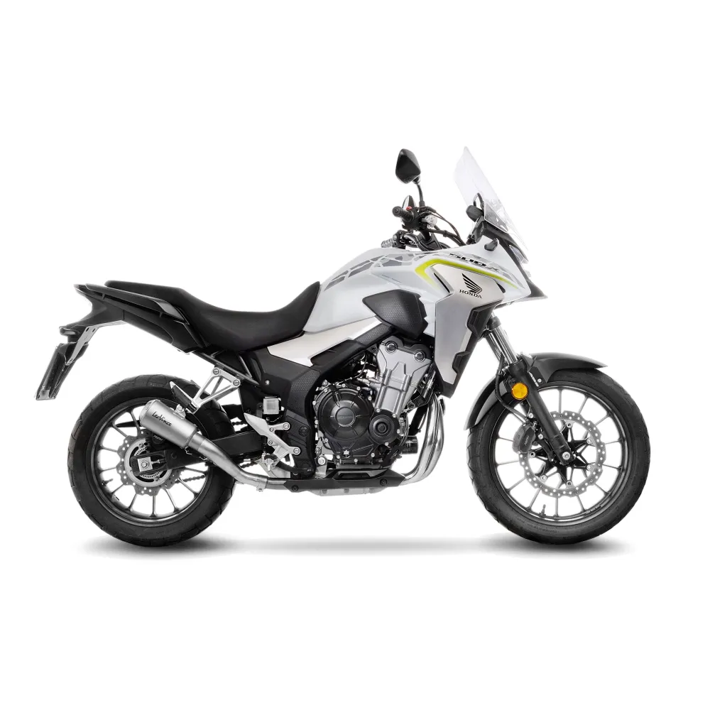 LEOVINCE HONDA CB 500 / NX / F / HORNET / 2019 2025 LV-10 INOX pot échappement NON HOM - 15236NU