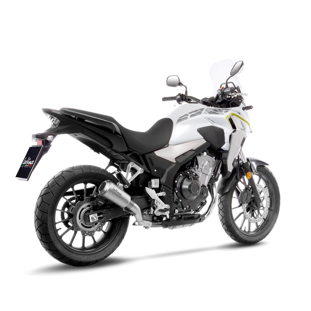 LEOVINCE HONDA CB 500 / NX / F / HORNET / 2019 2025 LV-10 INOX pot échappement NON HOM - 15236NU
