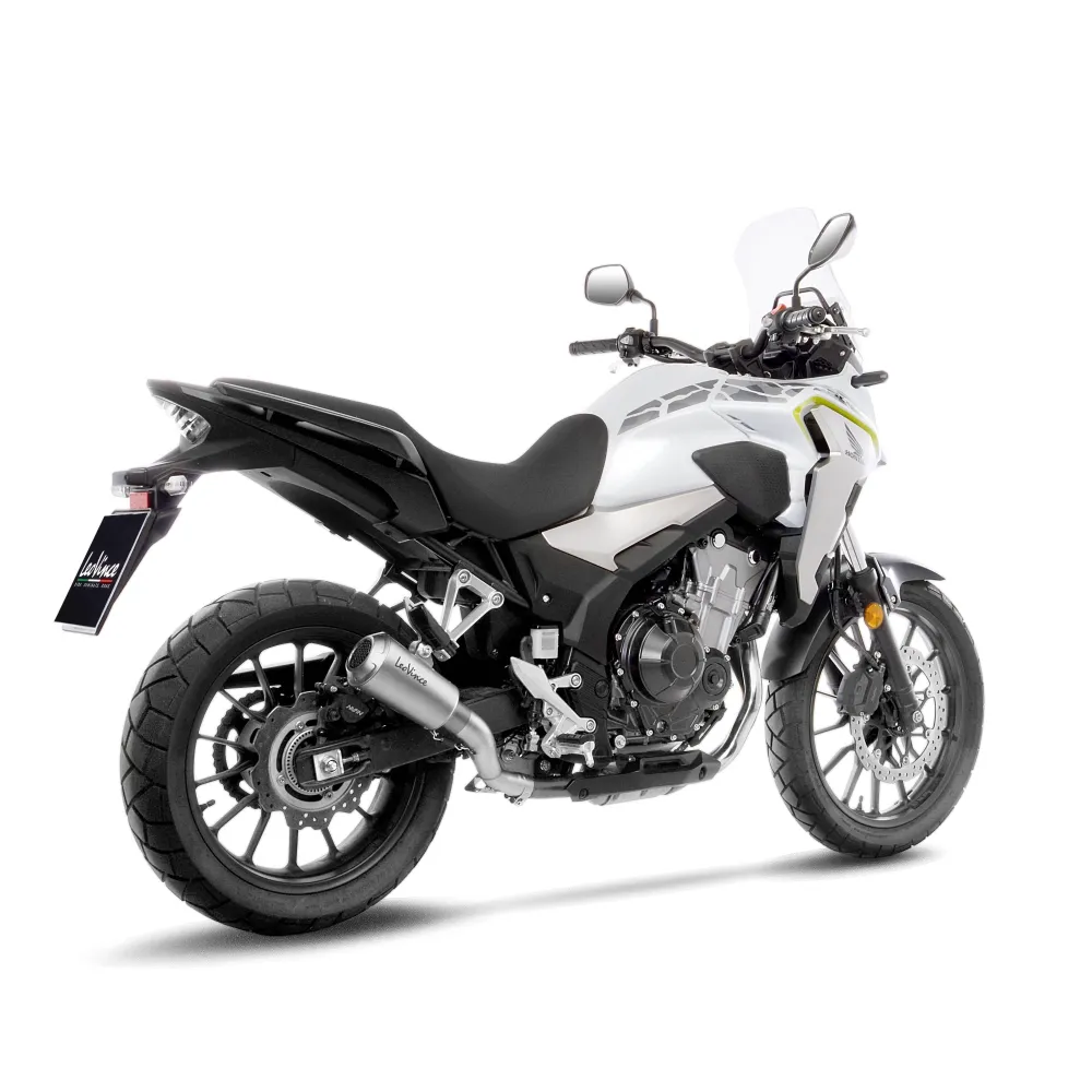 LEOVINCE HONDA CB 500 / NX / F / HORNET / 2019 2025 LV-10 INOX silencer exhaust NOT APP - 15236NU