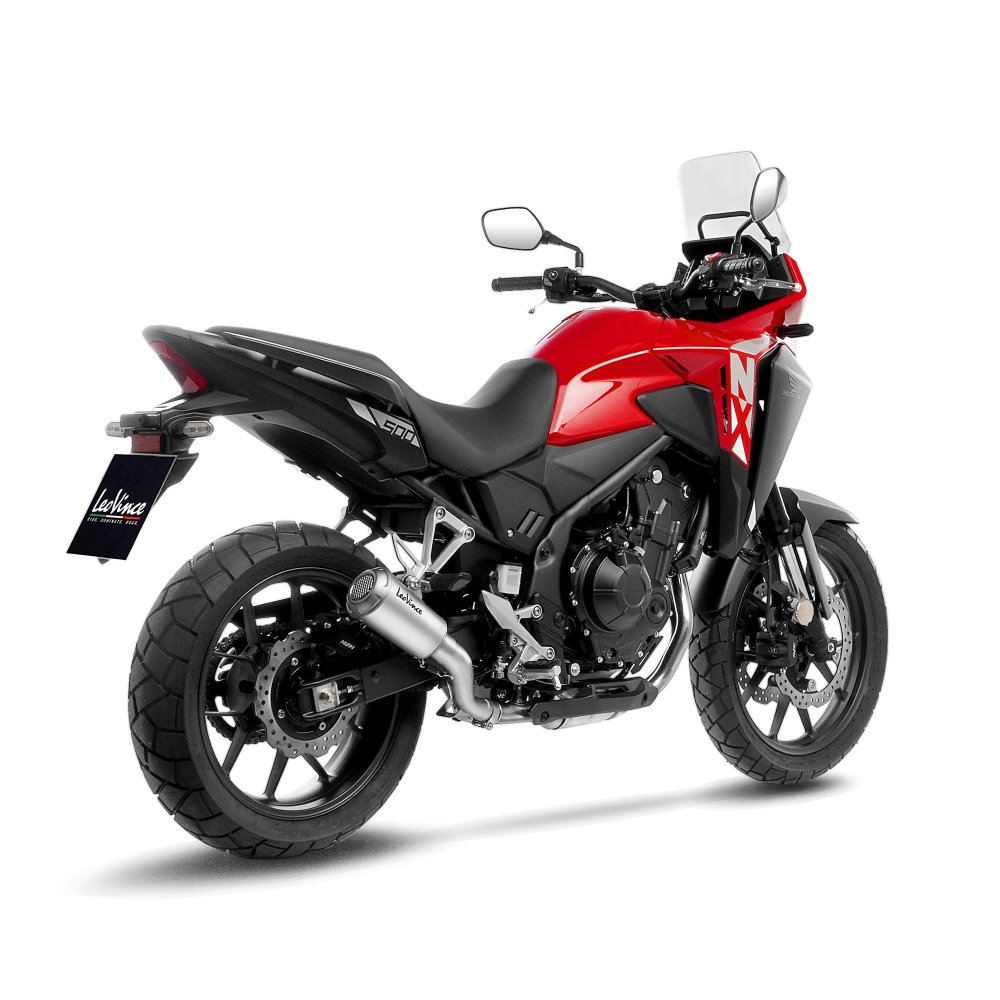 LEOVINCE HONDA CB 500 / NX / F / HORNET / 2019 2025 LV-10 INOX pot échappement NON HOM - 15236NU