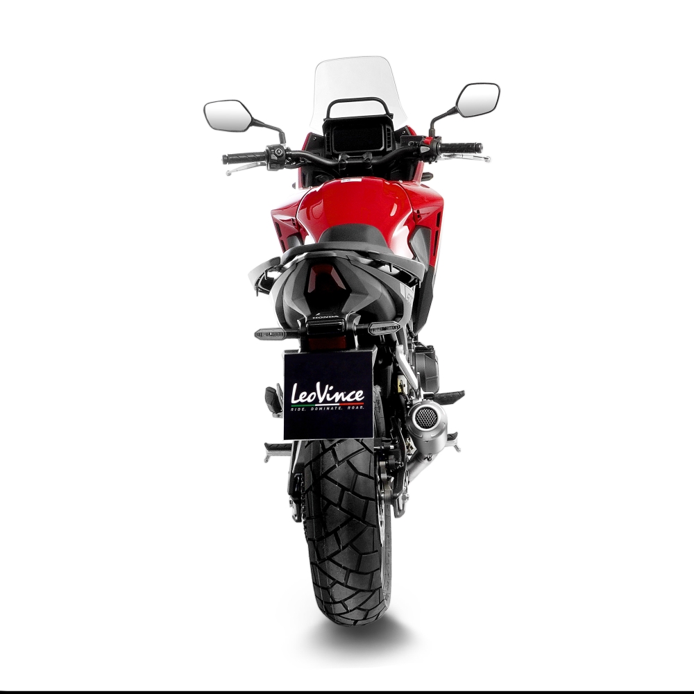 LEOVINCE HONDA CB 500 / NX / F / HORNET / 2019 2025 LV-10 INOX pot échappement NON HOM - 15236NU