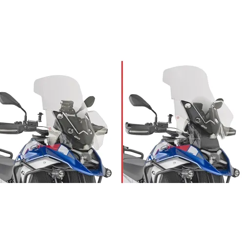 GIVI windscreen BMW R 1300 GS / 2024 2025 (without radar) - height 65 cm - D5143ST