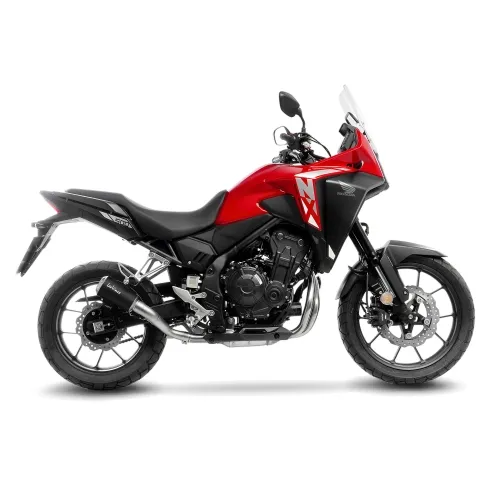 LEOVINCE HONDA CB 500 / NX / F / HORNET / 2019 2025  LV-10 INOX BLACK silencer exhaust NOT APP - 15236BNU